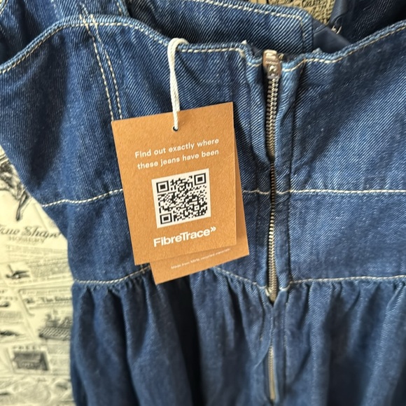 Reformation Blue Midi Dress - Picture 8 of 12